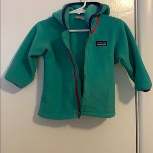 Patagonia fleece jacket.